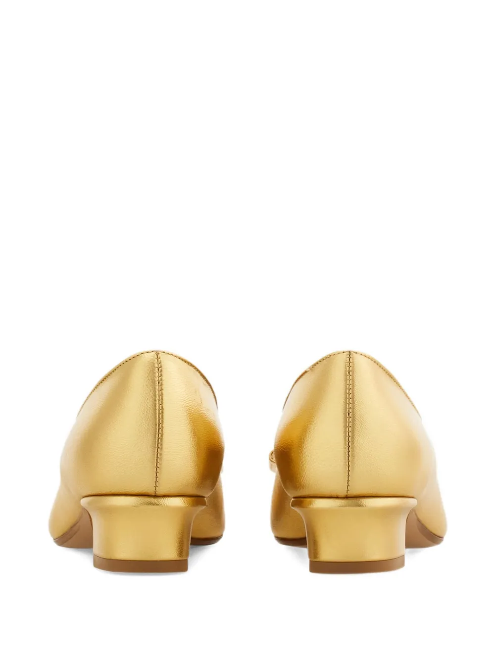 Ferragamo 30mm Vara Bow pumps Goud