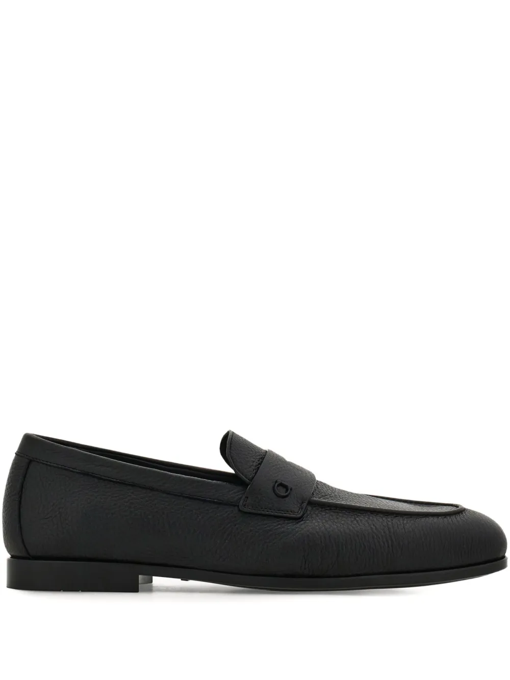 Ferragamo Penny-slot Loafers In Black