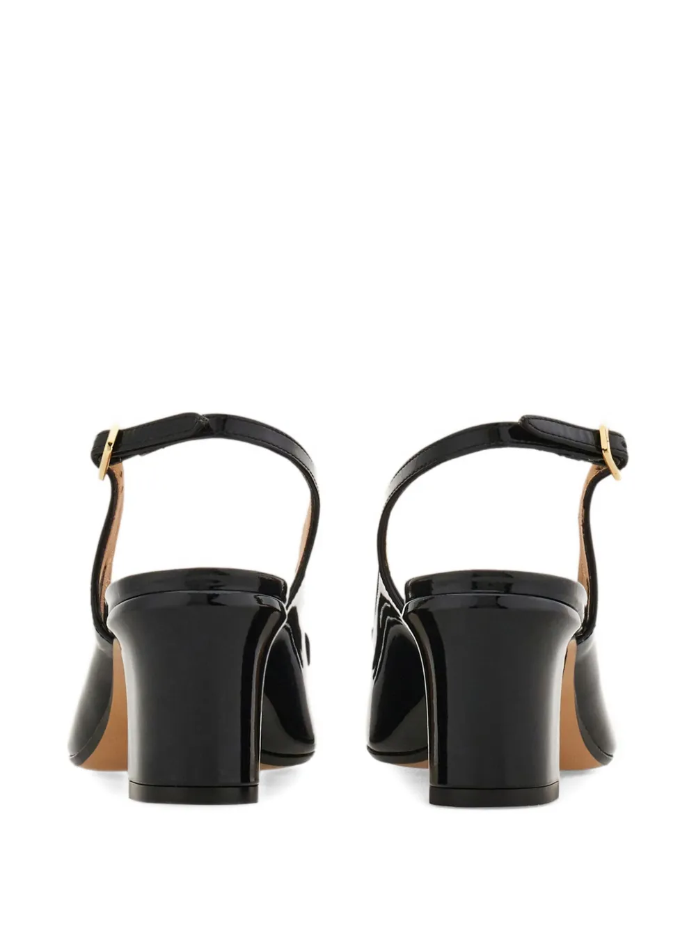 Ferragamo 50mm Vara Bow slingback pumps Zwart