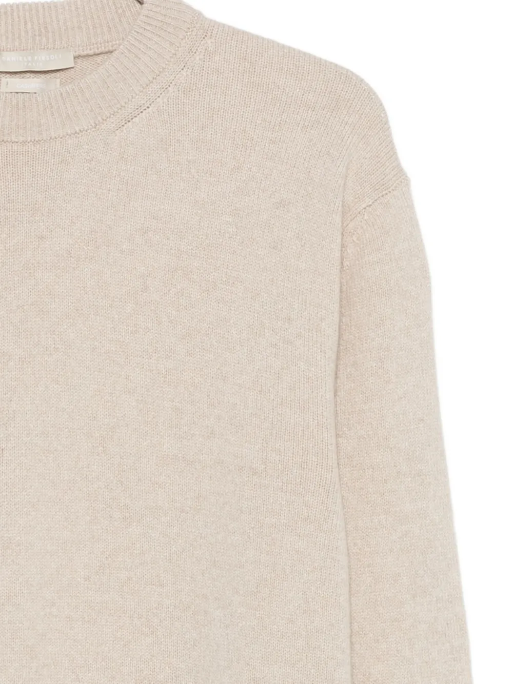 Daniele Fiesoli Cashmere Sweater In Neutral