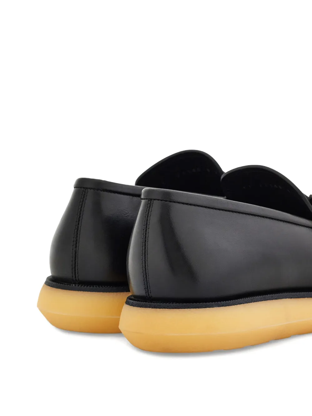 Ferragamo Loafers met Gancini-plakkaat Zwart