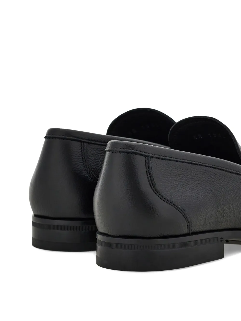 Ferragamo Gancini-buckle Loafer In Animal Print