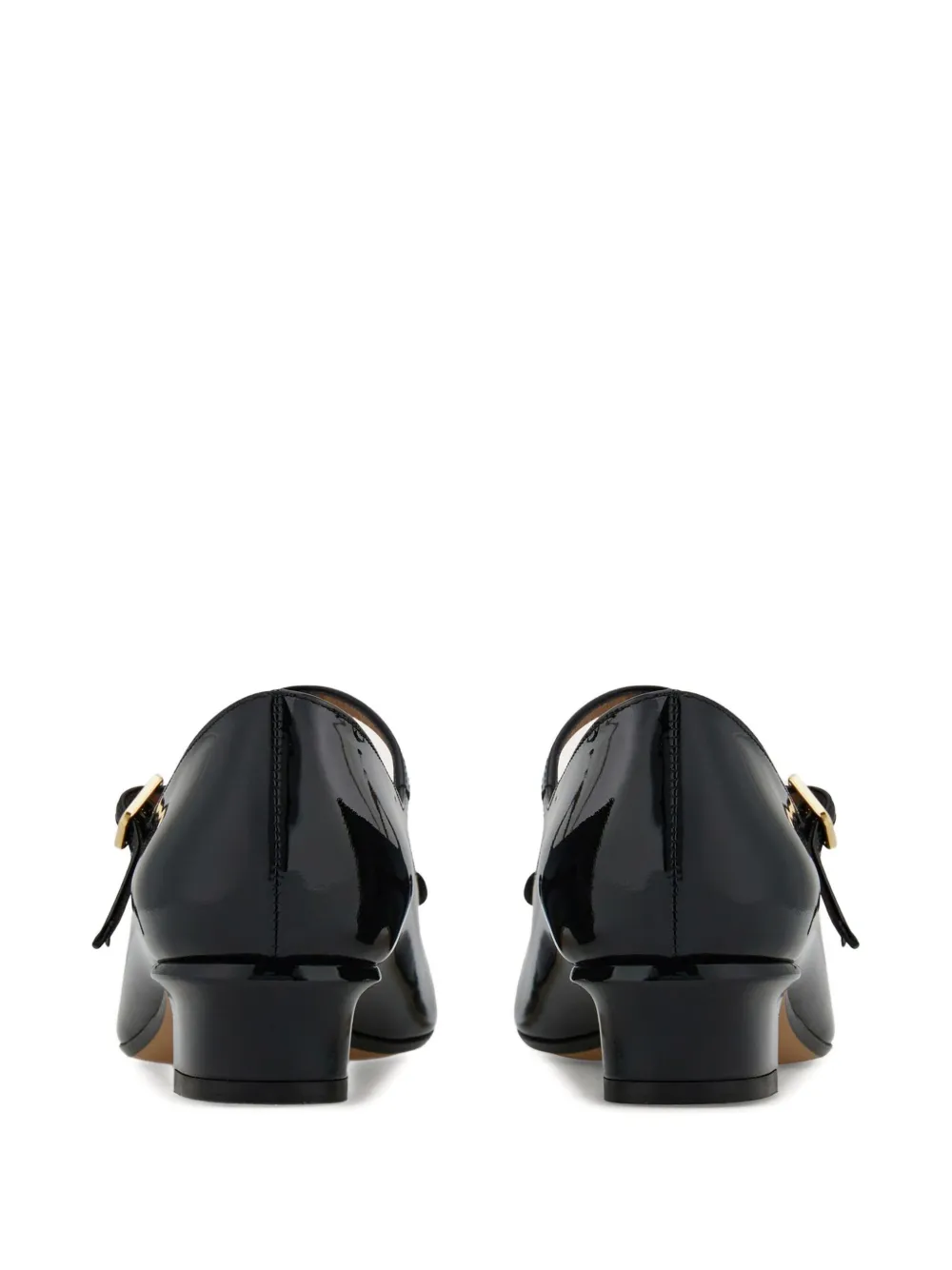 Ferragamo 30mm Vara Bow-detail Mary Jane Pumps In Black