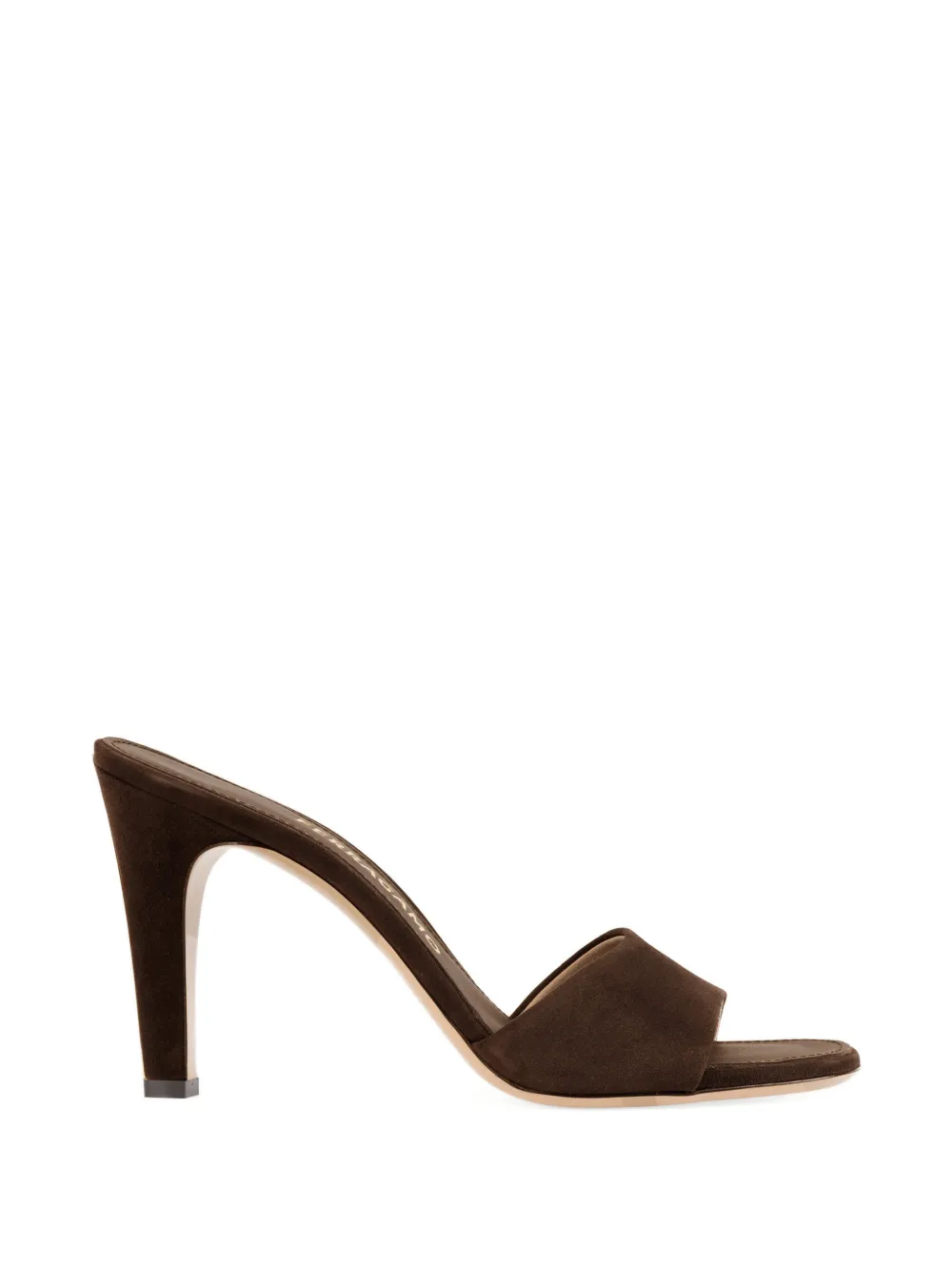 Ferragamo High heeled slide - Brown