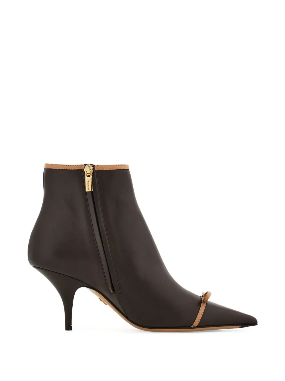 Ferragamo 70 mm enkellaarzen met strikdetail Zwart