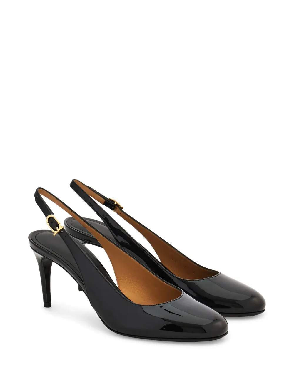 Ferragamo Slingback pumps Zwart
