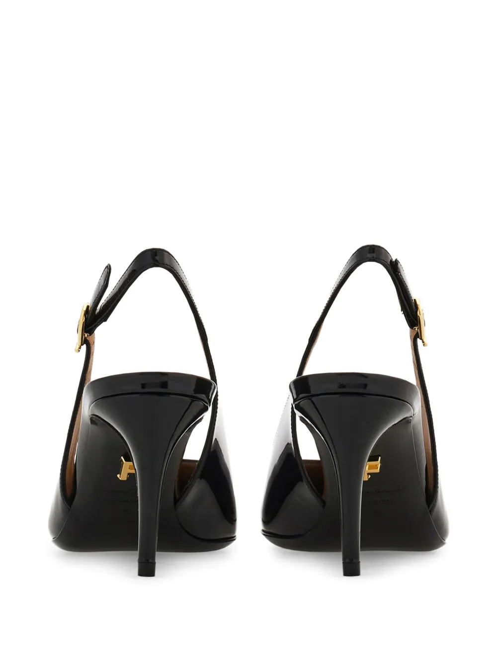 Ferragamo Slingback pumps Zwart