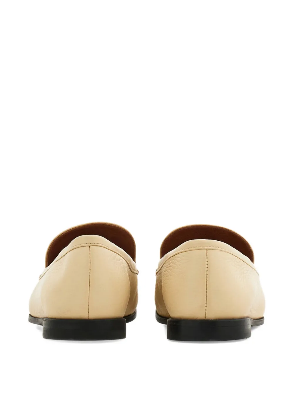 Ferragamo Loafers met Gancini-gesp Beige