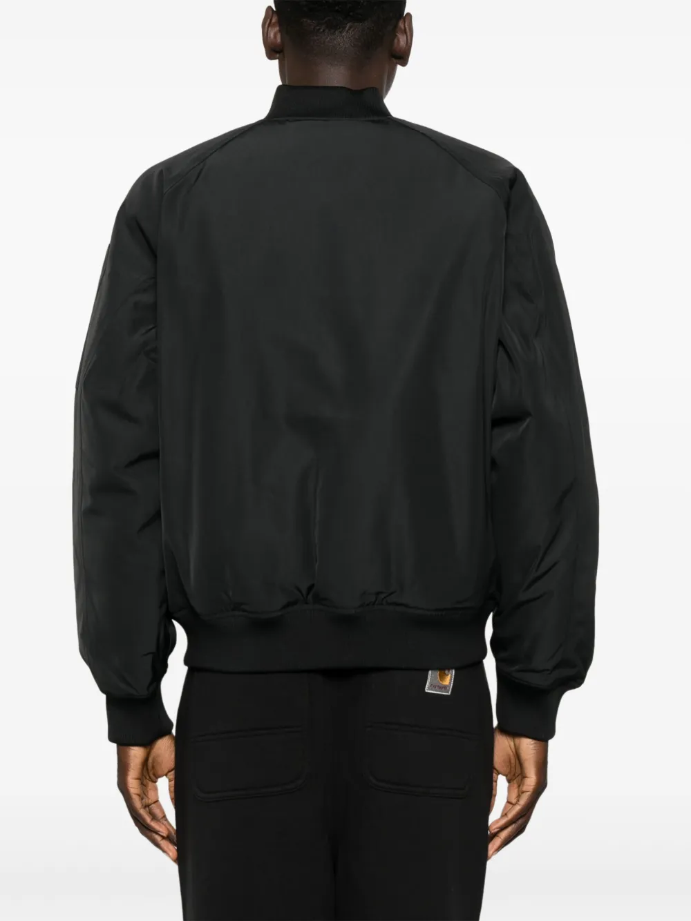Adidas Originals Teamgeist Bomber Jacket In Black