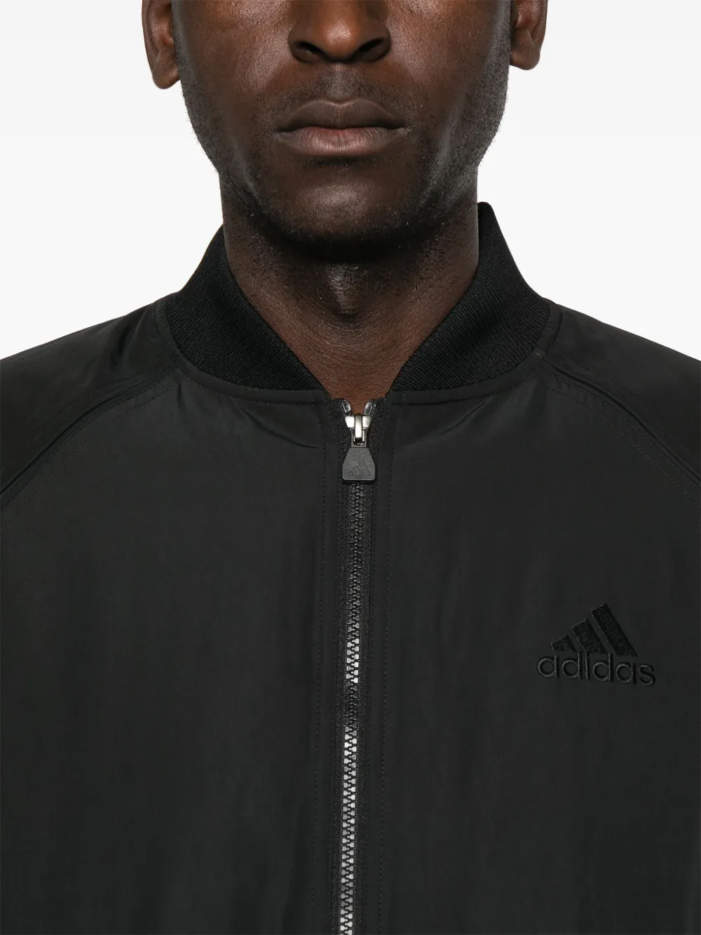 Adidas Originals Teamgeist Bomber Jacket In Black