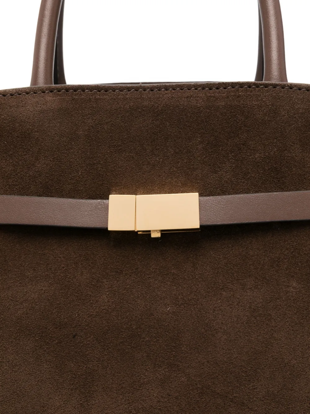 Demellier Medium Hudson Tote Bag In Brown