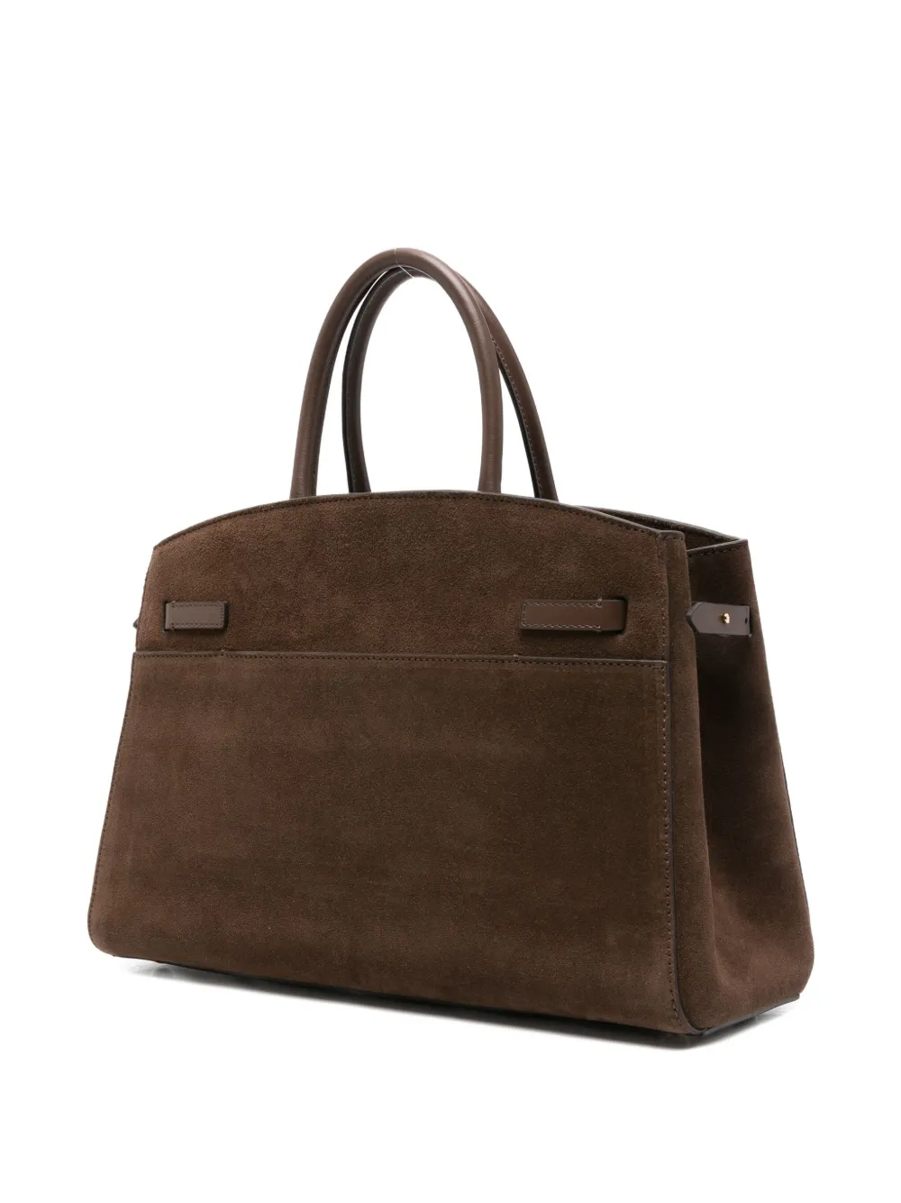 Demellier Medium Hudson Tote Bag In Brown