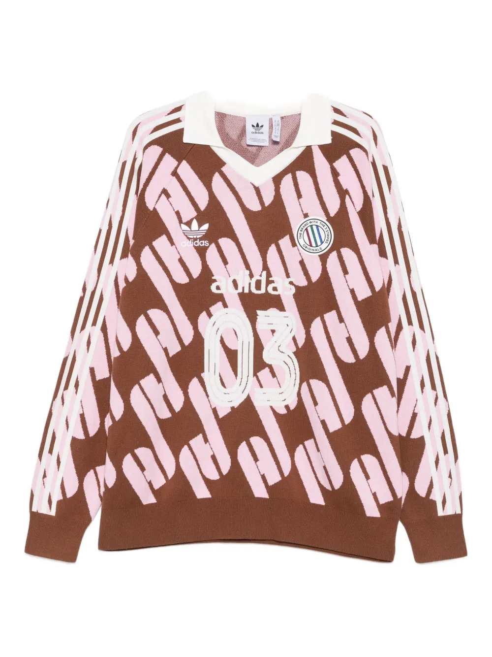 adidas Adicolor Blokecore jumper | Brown | Image 1