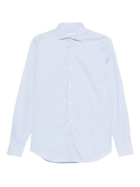 Tintoria Mattei camisa con rayas estampadas