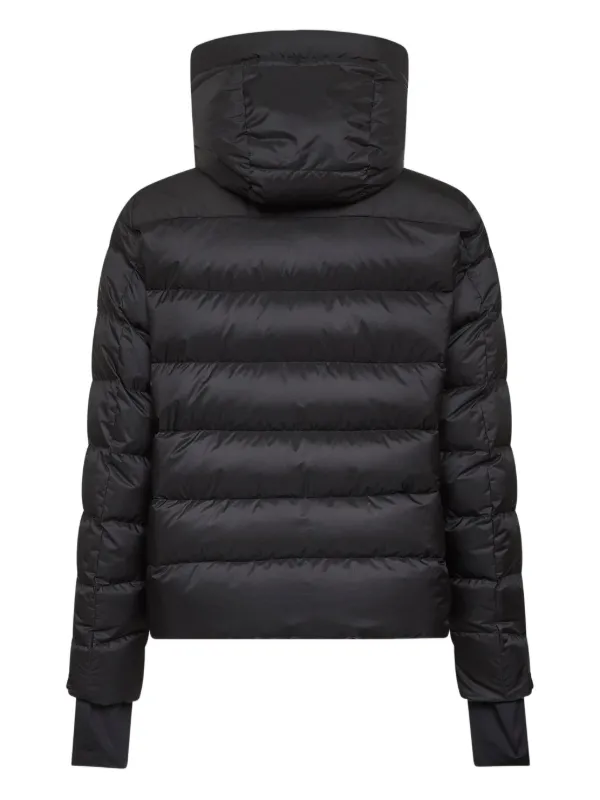 Moncler Grenoble キルティング フーデッドジャケット | ブラック 