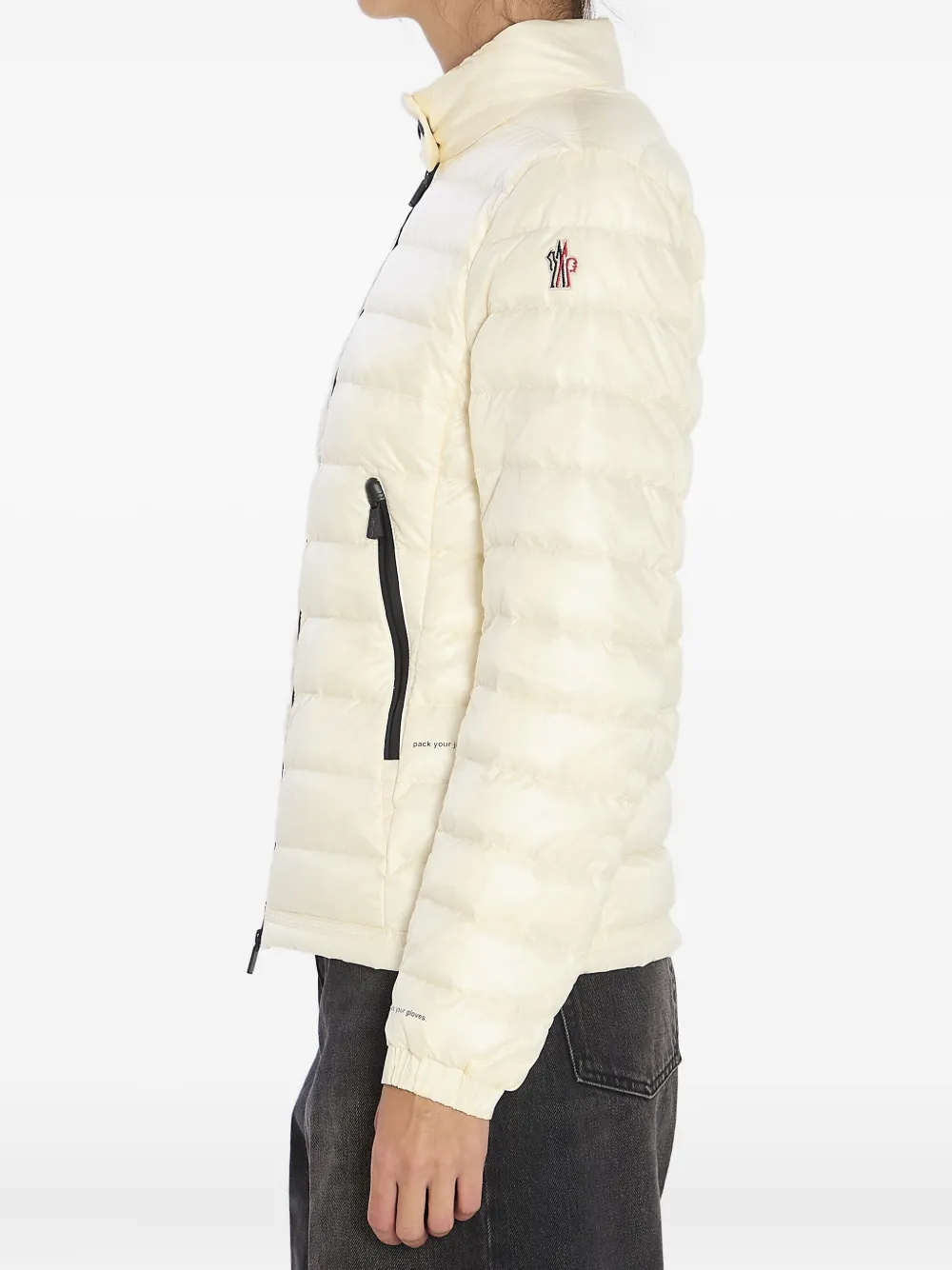 Moncler Grenoble Walibi Light Puffer Jacket In White