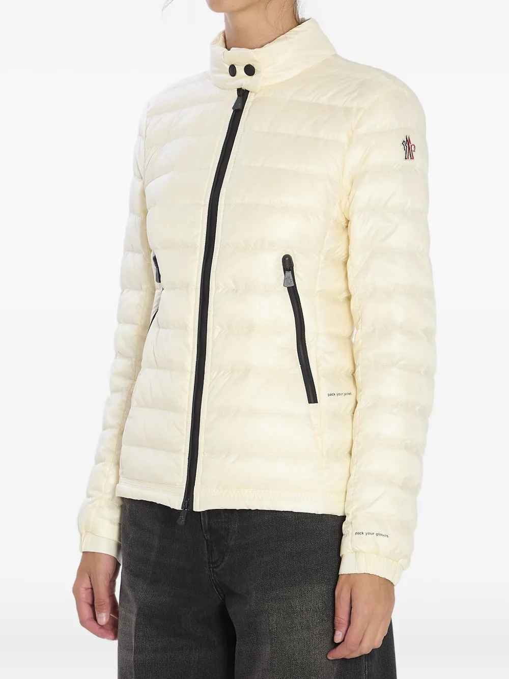 Moncler Grenoble Walibi Light Puffer Jacket In White