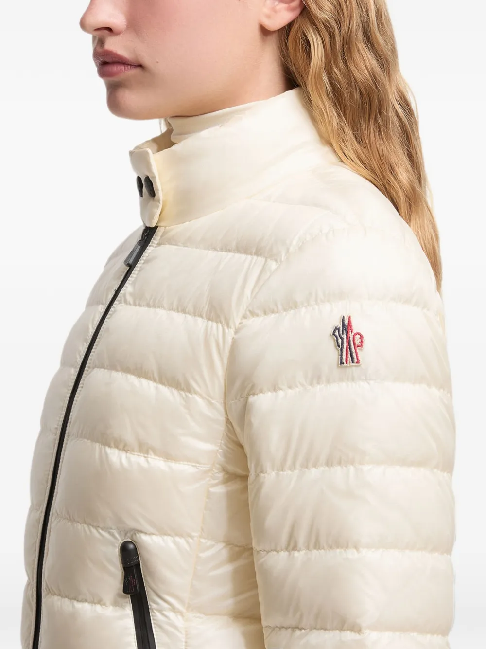 Moncler Grenoble Walibi gewatteerd ski-jack Wit