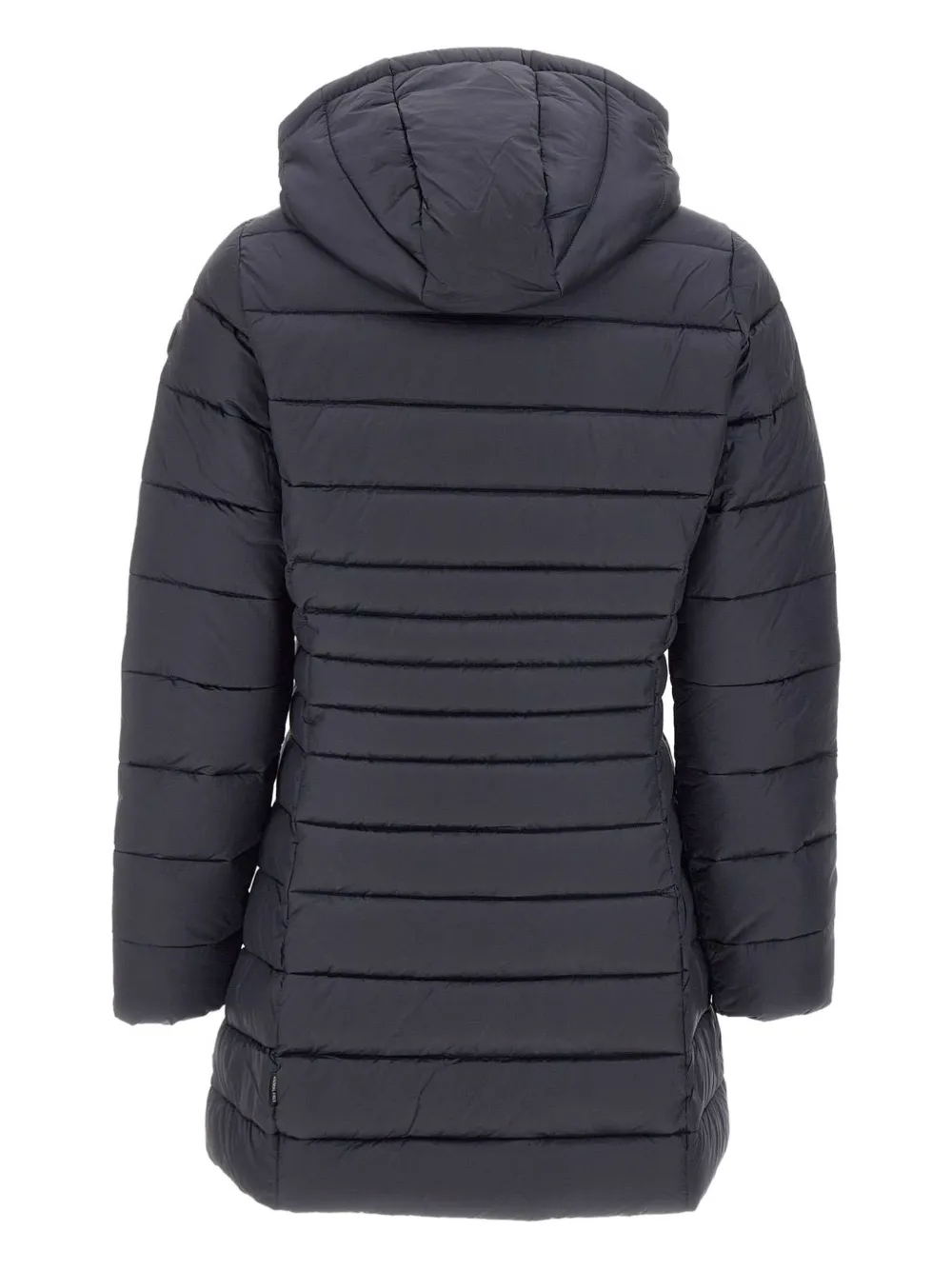 Save The Duck Iris Reese Quilted Hooded Coat In Black