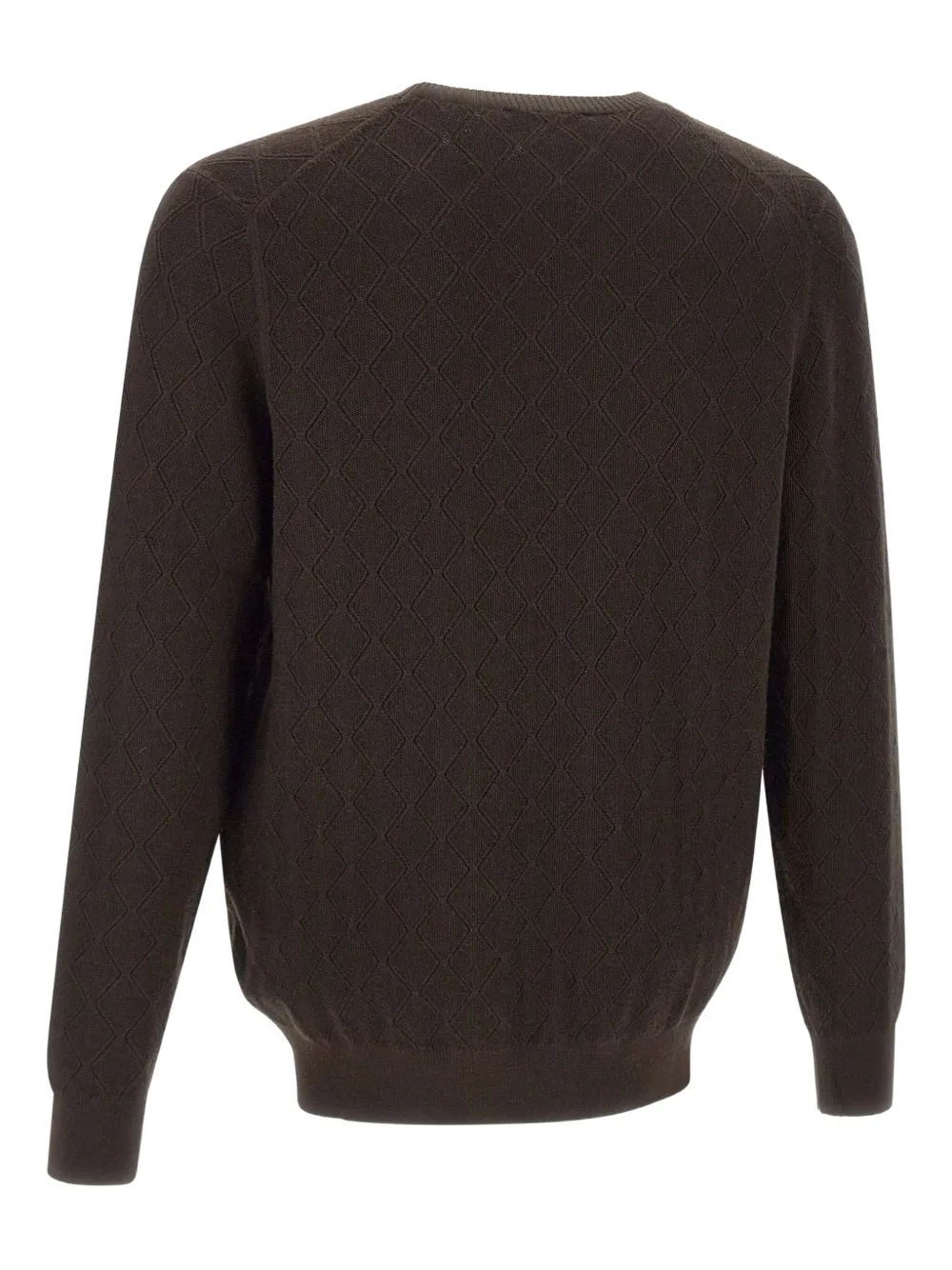 DIKTAT diamond-pattern crew-neck sweater | Knitted Sweaters | Image 2