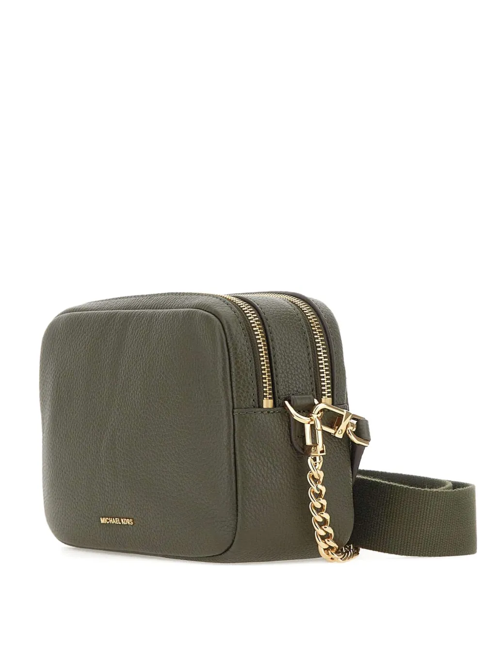 Michael Michael Kors leather chain-strap shoulder bag - グリーン Michael Michael Kors leather chain-strap shoulder bag - グリーン