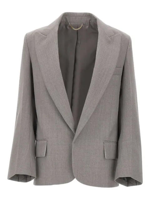 Victoria Beckham peak-lapels wool blazer 