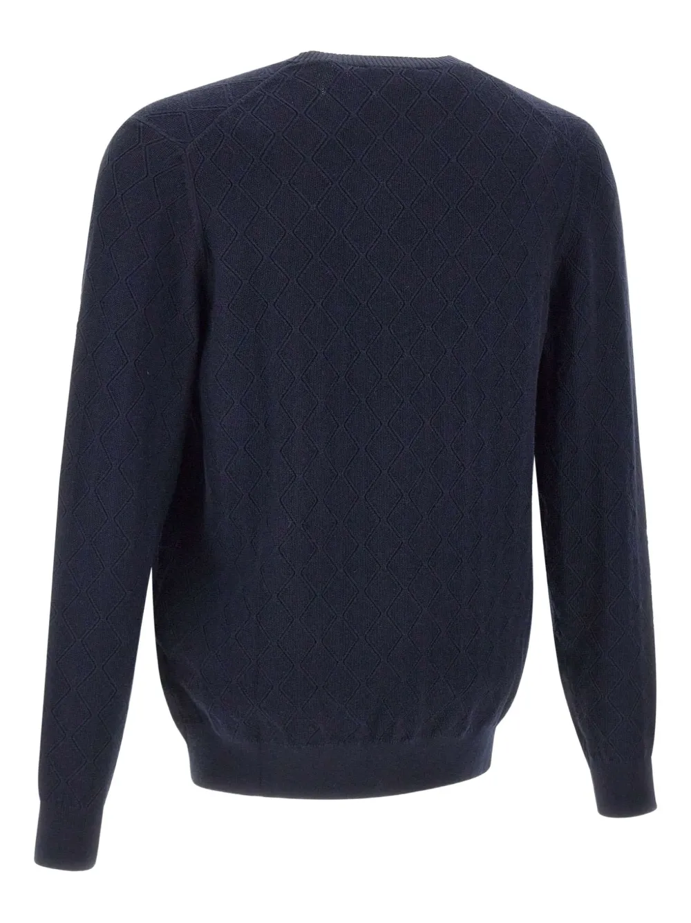 DIKTAT diamond-pattern crew-neck sweater | Knitted Sweaters | Image 2