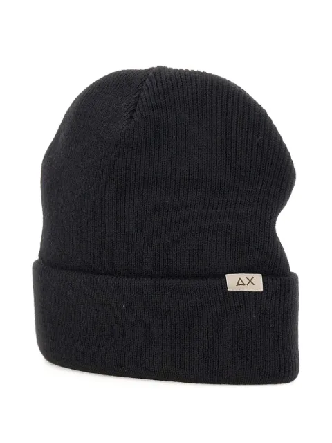 Sun68 ribbed wool-blend hat