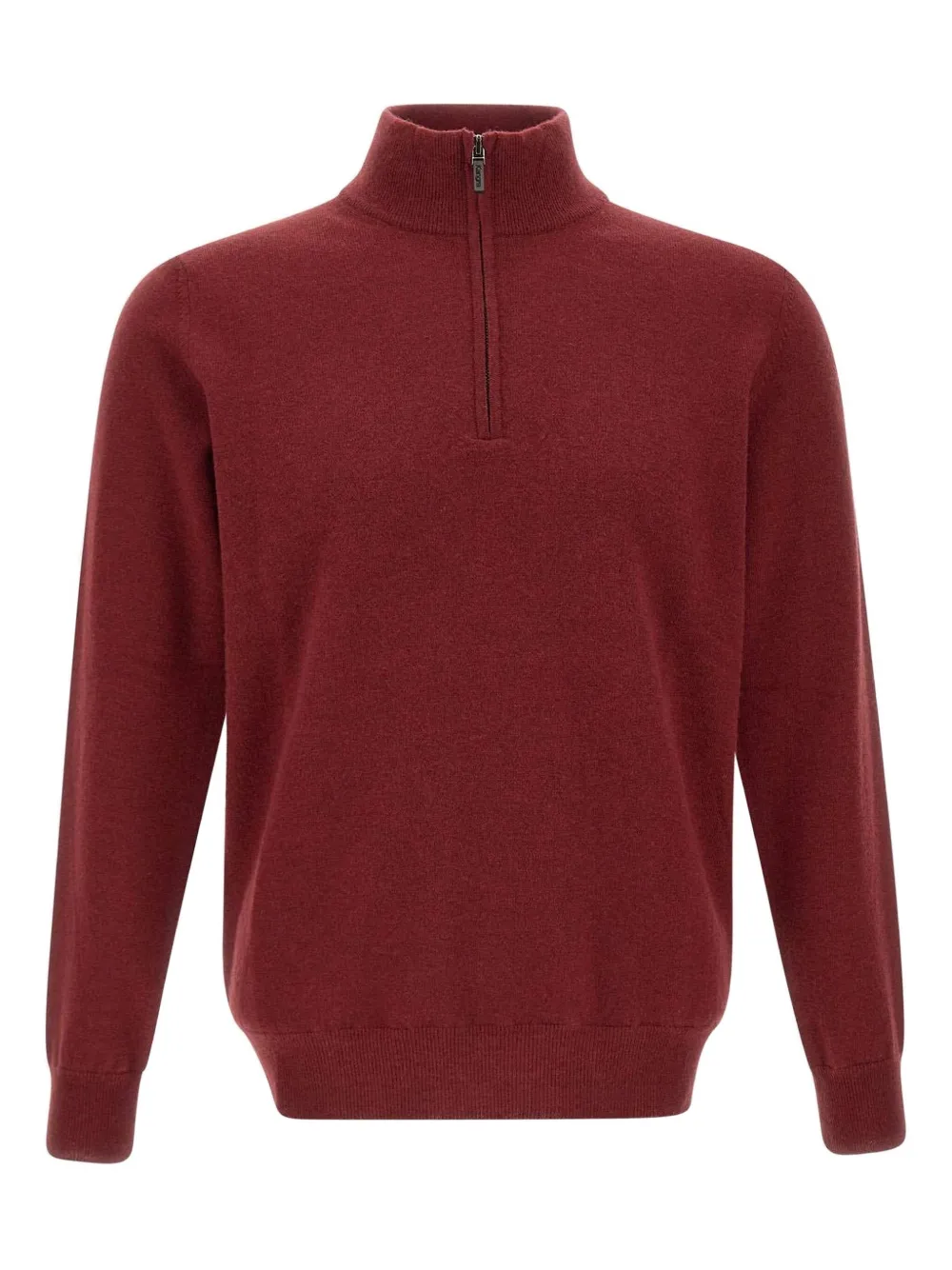 Kangra half-zip high-neck sweater | Red | Image 1