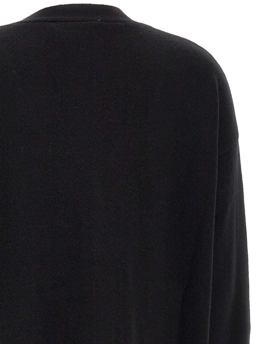 Kaos Stone-embellished V-neck Cardigan In Black