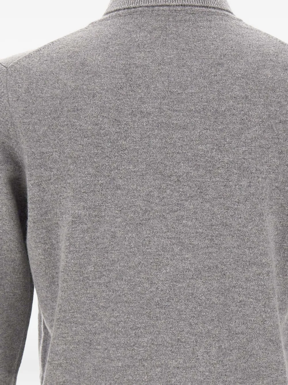 Kangra turtleneck ribbed-edge sweater - Grijs