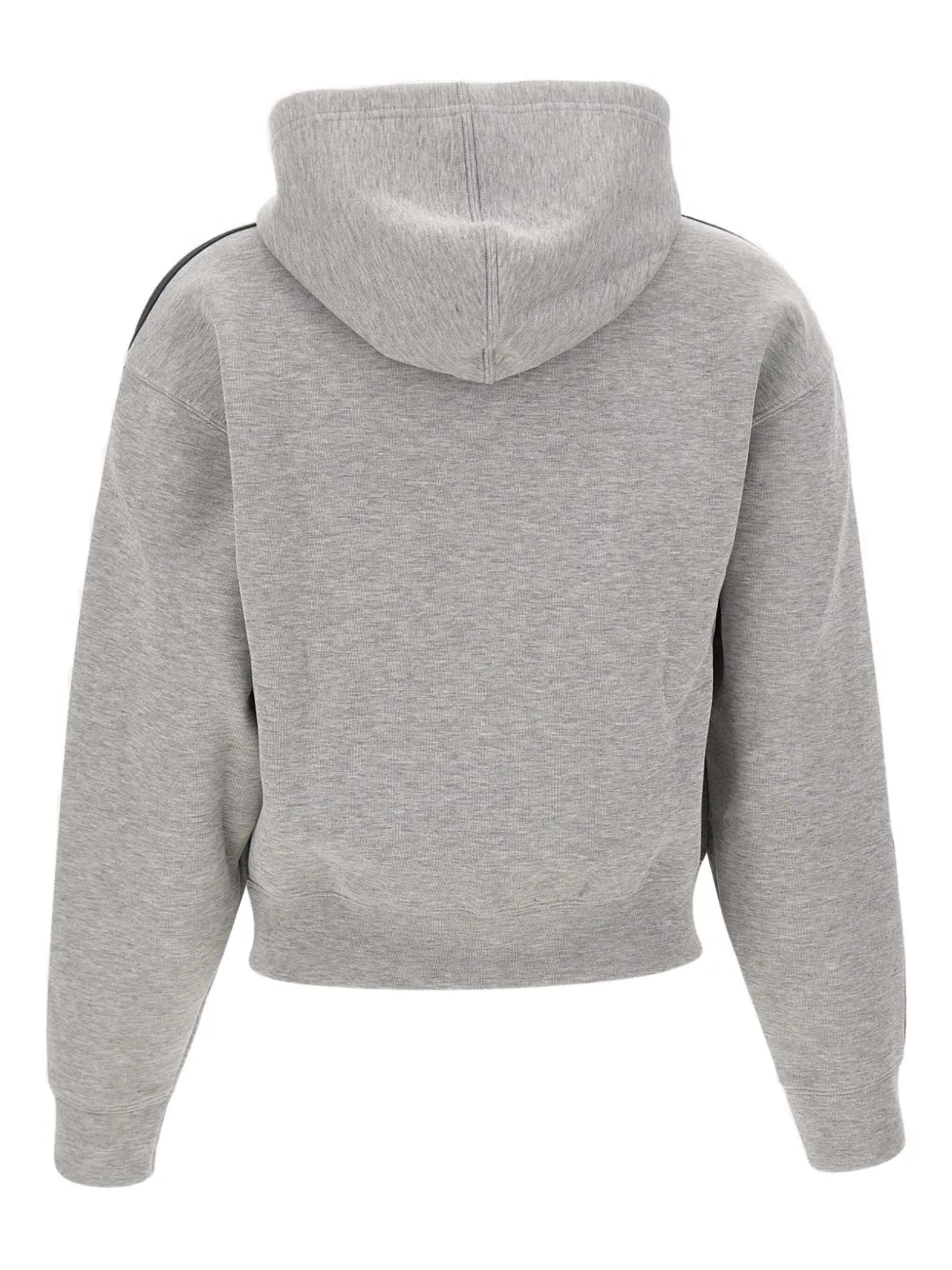 adidas Hoodie met drie strepen en rits Grijs