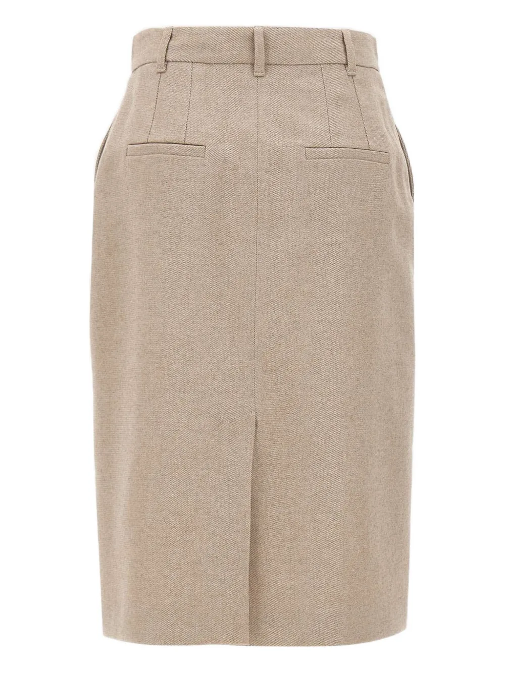 Marella button-front midi skirt - Beige