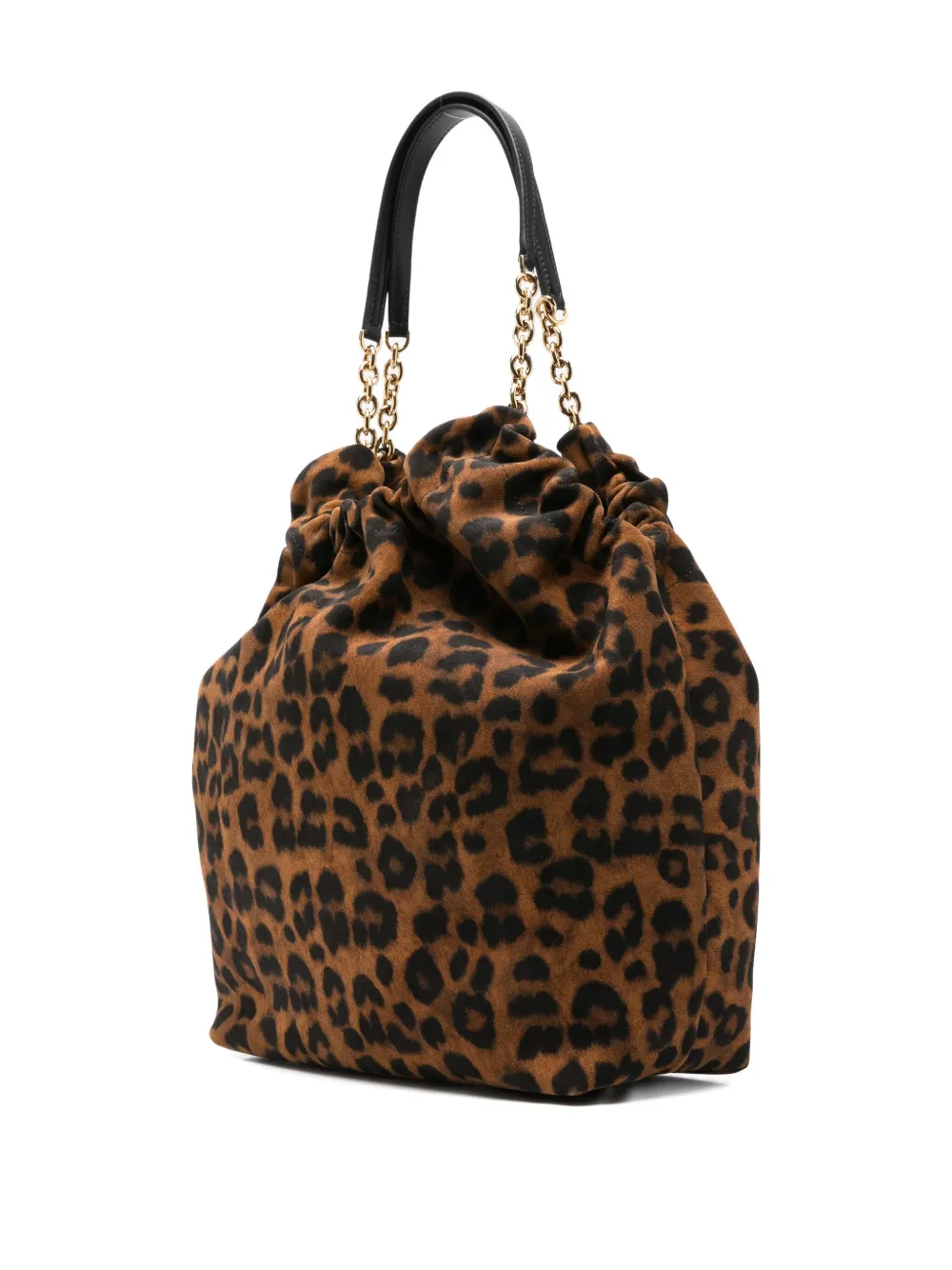 Demellier Chain-handle Miami Tote Bag In Brown
