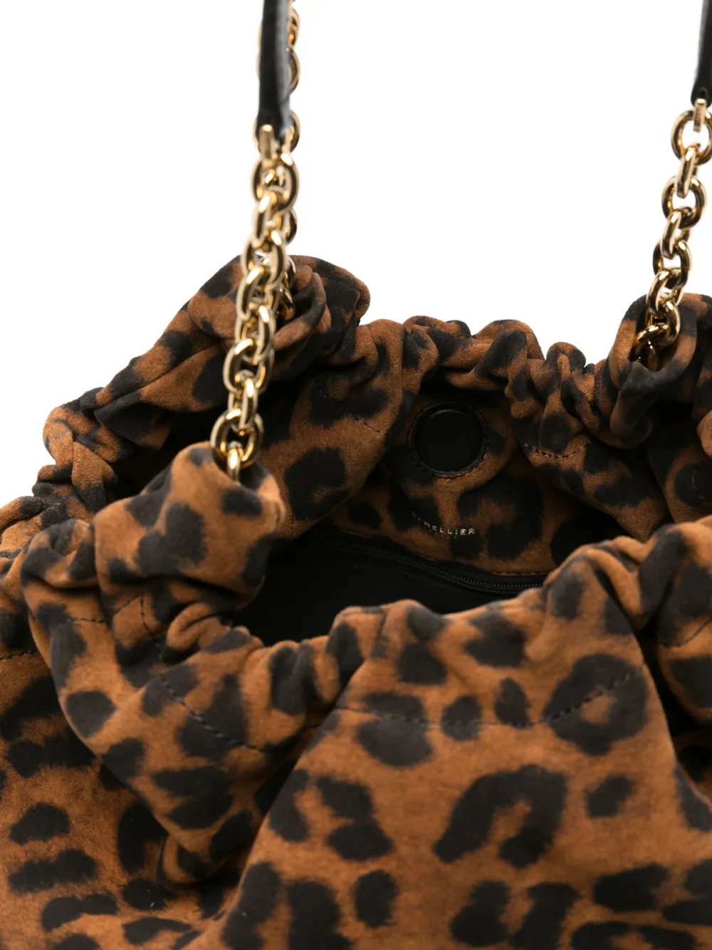 Demellier Chain-handle Miami Tote Bag In Brown
