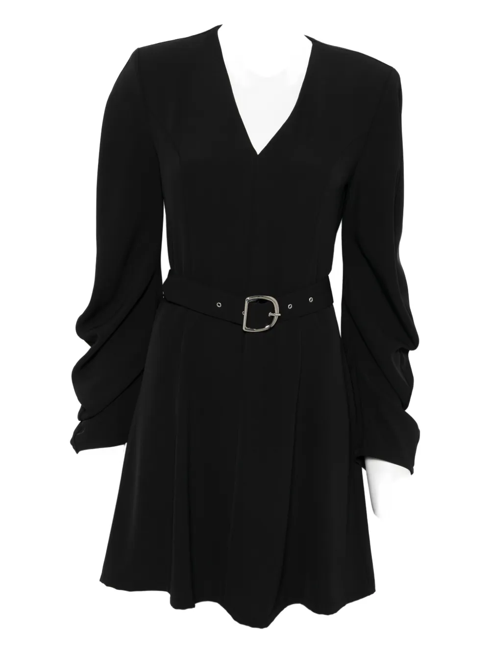IMPERIAL belted dress - Nero