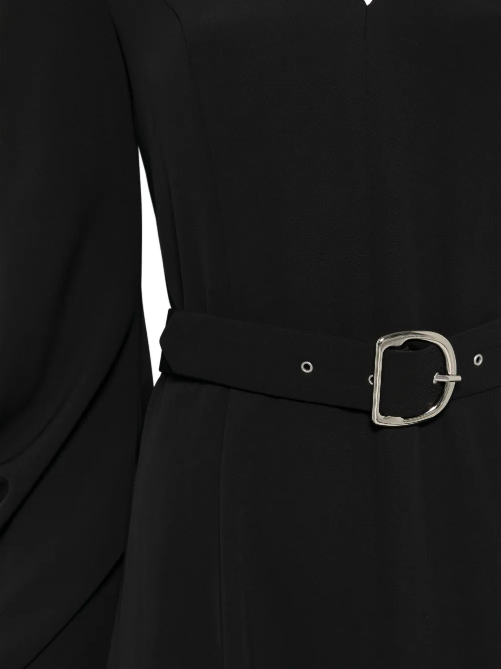 IMPERIAL Jurk met ceintuur Zwart