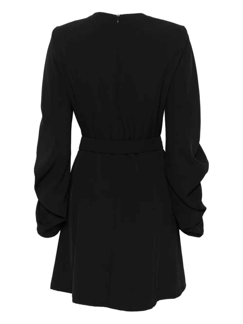 IMPERIAL belted dress - Zwart
