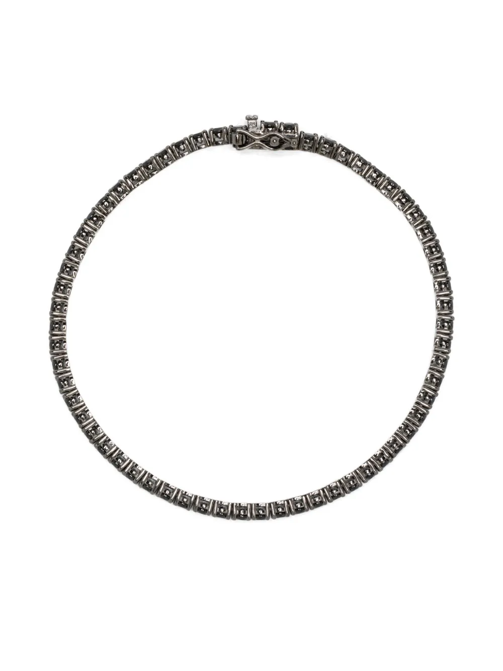 OBSIDIAN pulsera en plata de ley | negro | Image 1