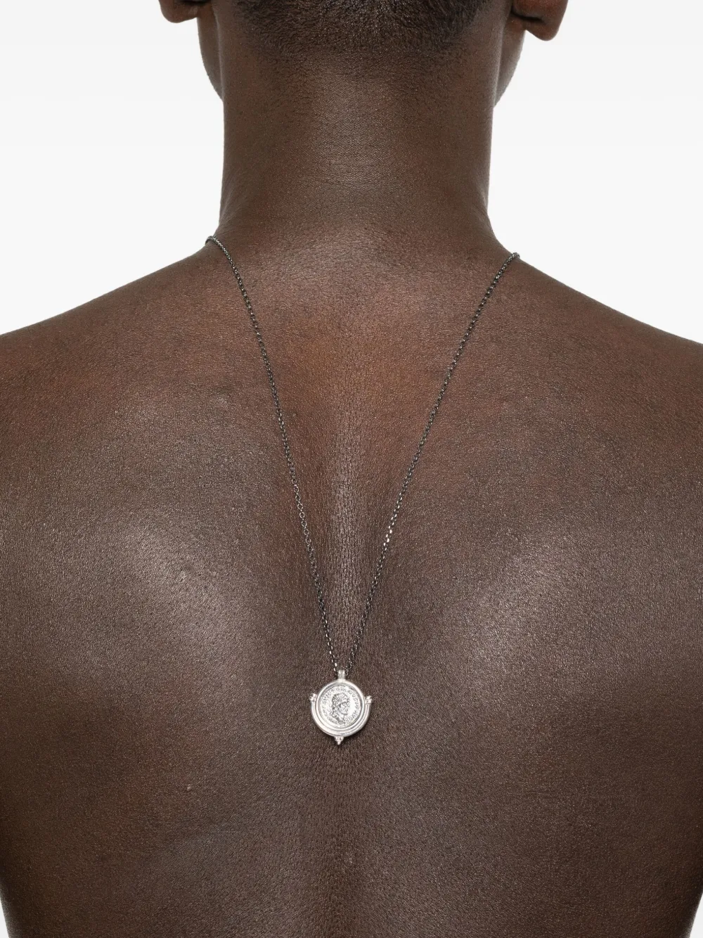 OBSIDIAN collar con dije de moneda | Hombre | Image 2