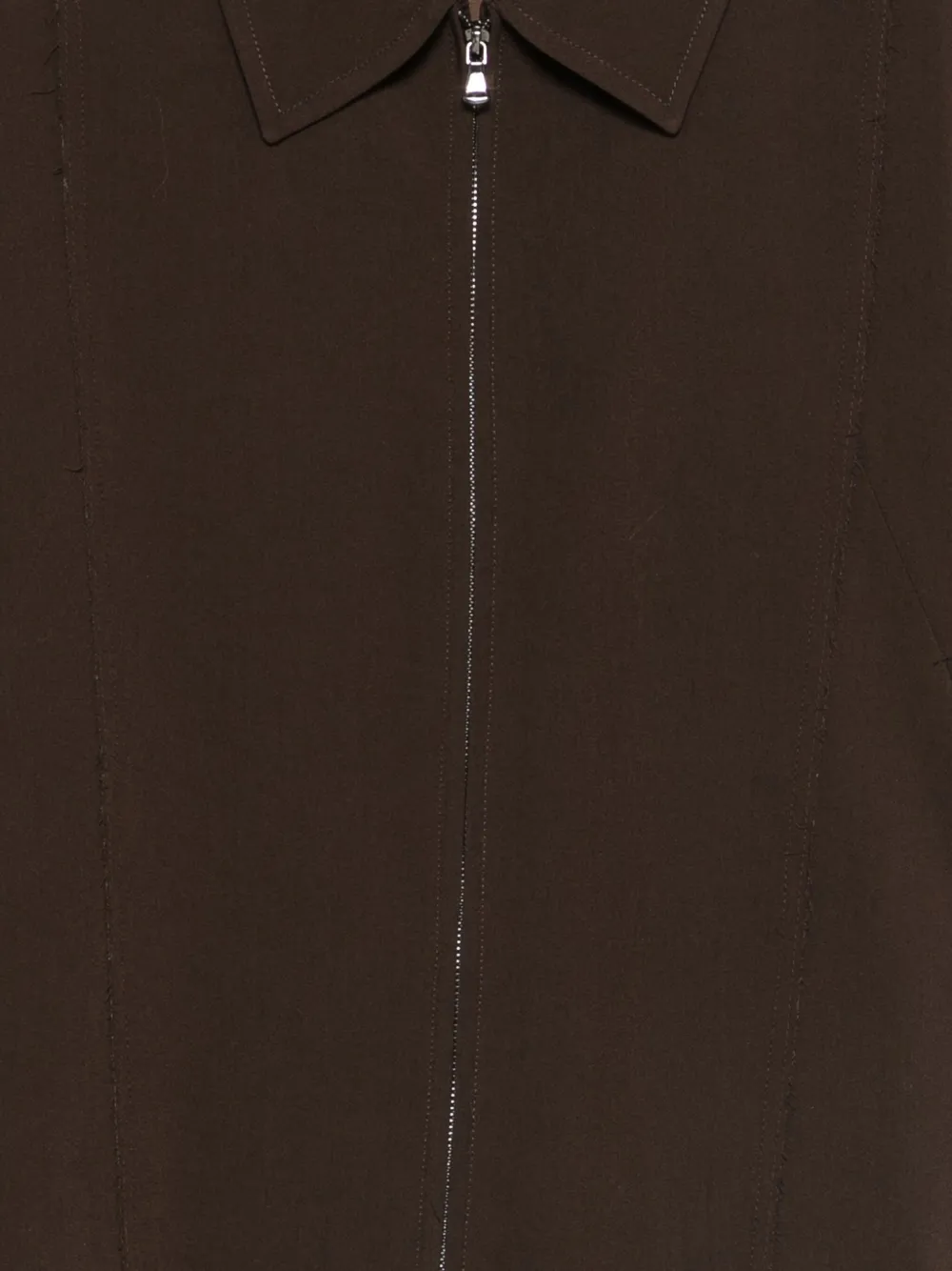 IMPERIAL Shirtjack met rits Bruin