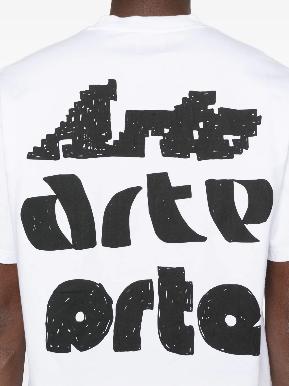 Arte Antwerp Katoenen T-shirt Wit