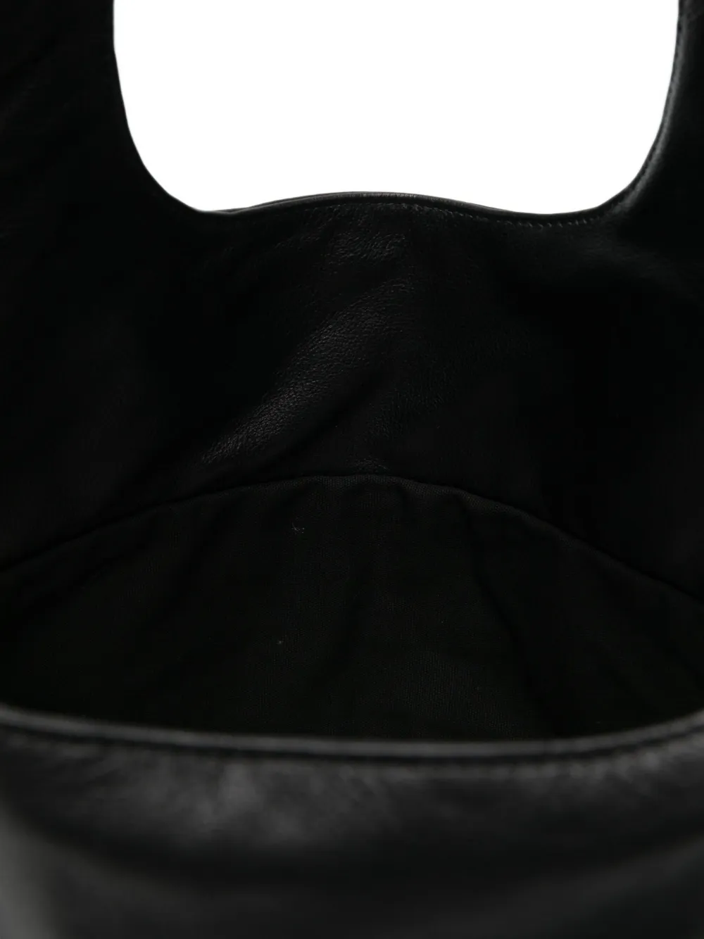 Arte Antwerp Leather Tote Bag In Black