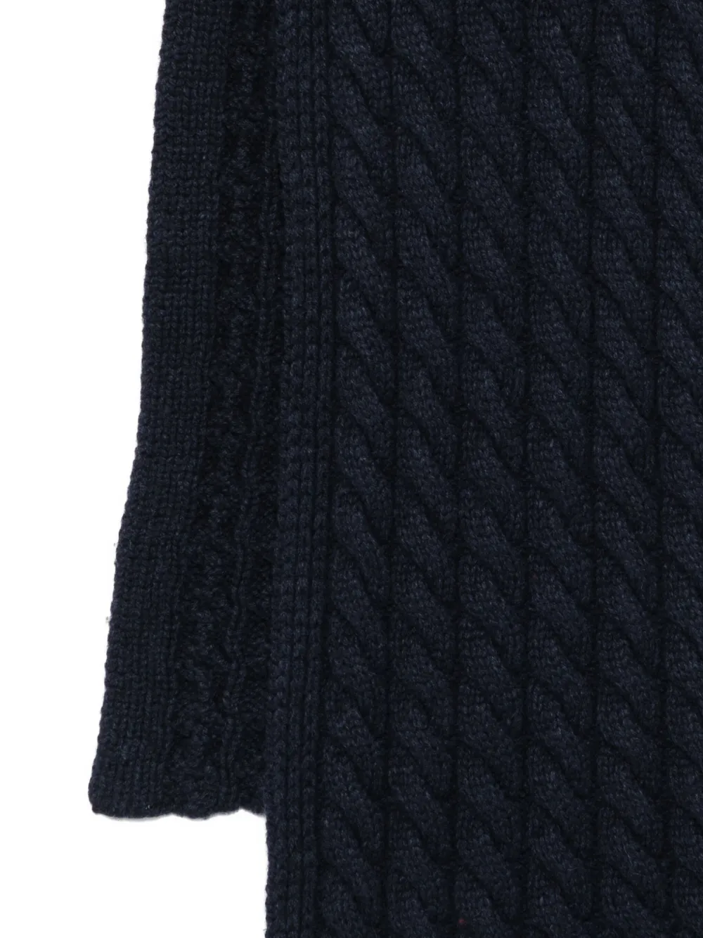 Arte Antwerp cable-knit scarf - Blauw