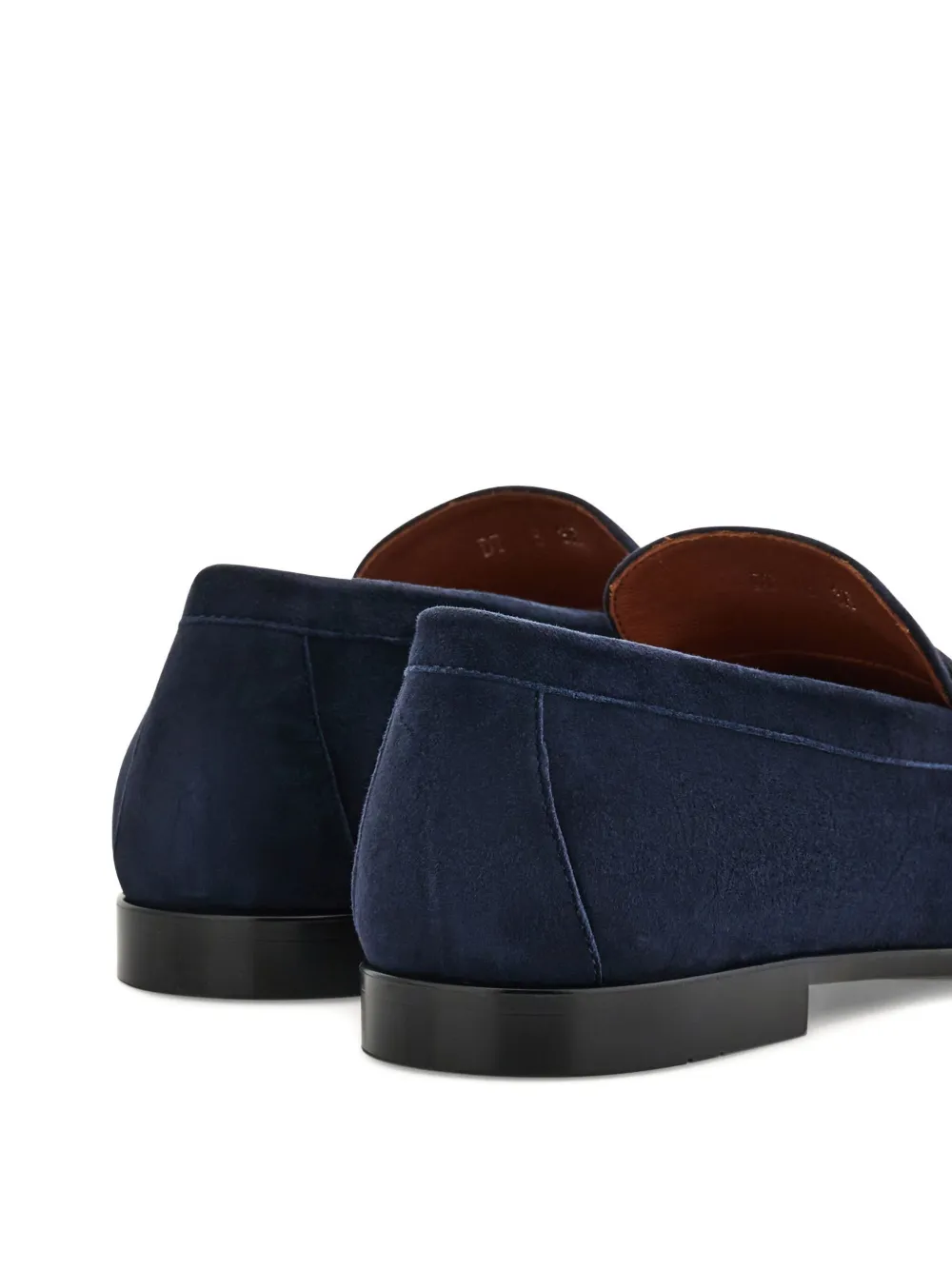 Ferragamo Suède loafers Blauw