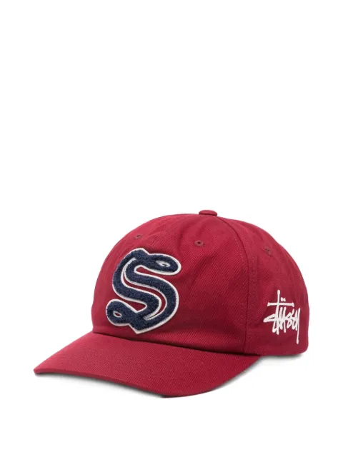 Stüssy logo-patch cap 
