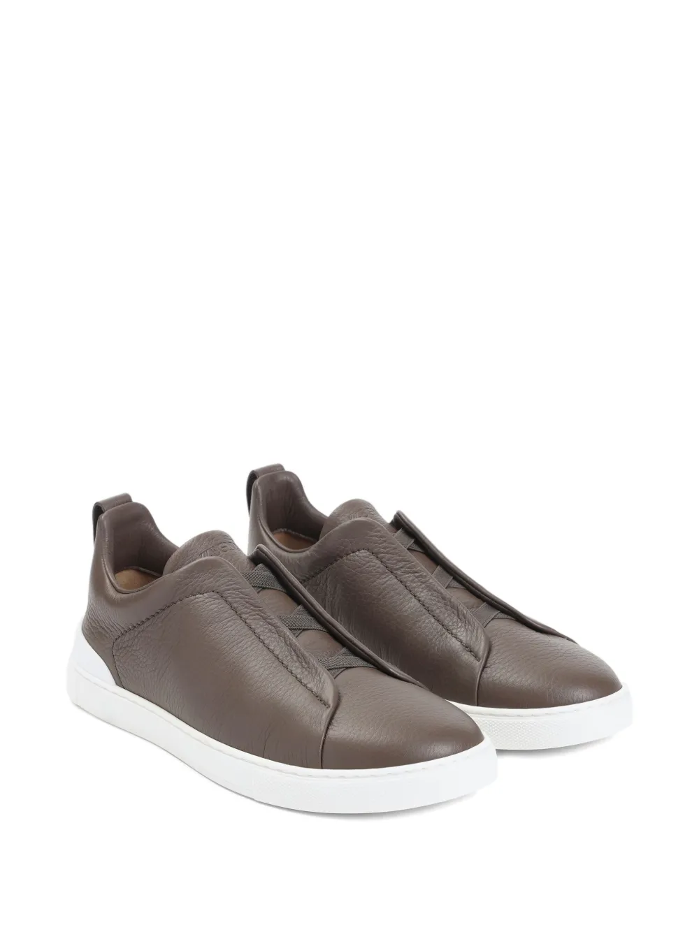 Zegna leather sneakers | Slip-On | Image 2