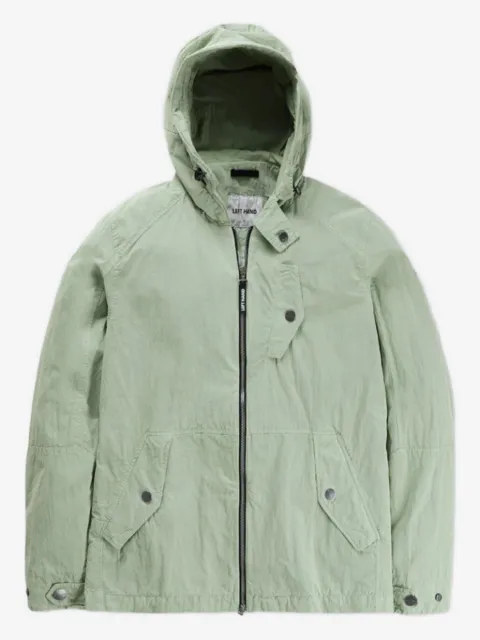 Left Hand hooded zip-front jacket