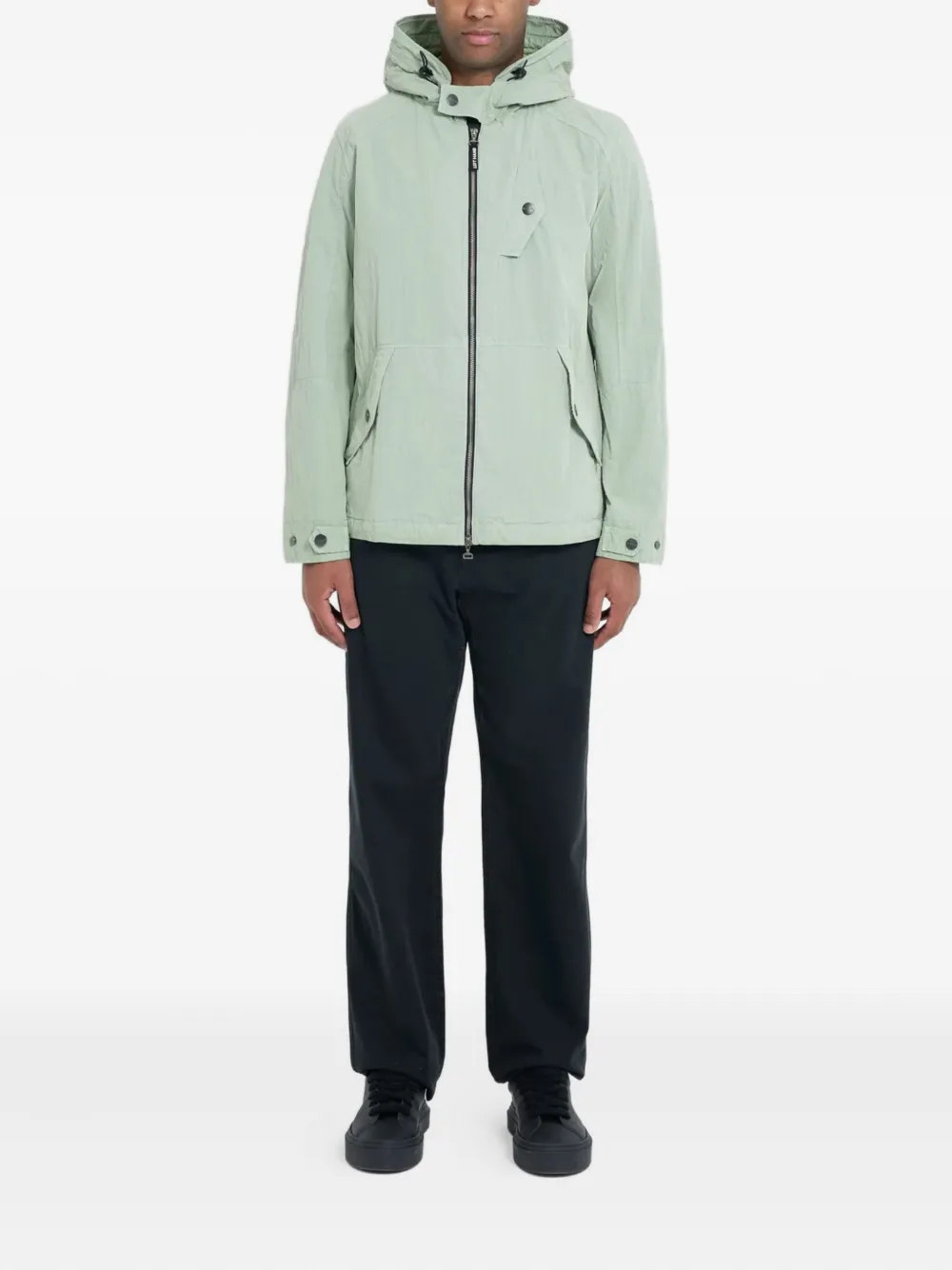 Left Hand  hooded zip-front jacket | Hooded Jackets | Image 2