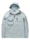 Left Hand hooded pocket jacket - Blue